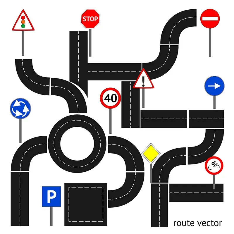 illustration route